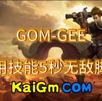 GOM-GEE引擎5秒无敌技能-60秒冷却脚本